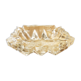 Thick glass ashtray or pocket