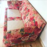 Vintage floral sofa Schwartz