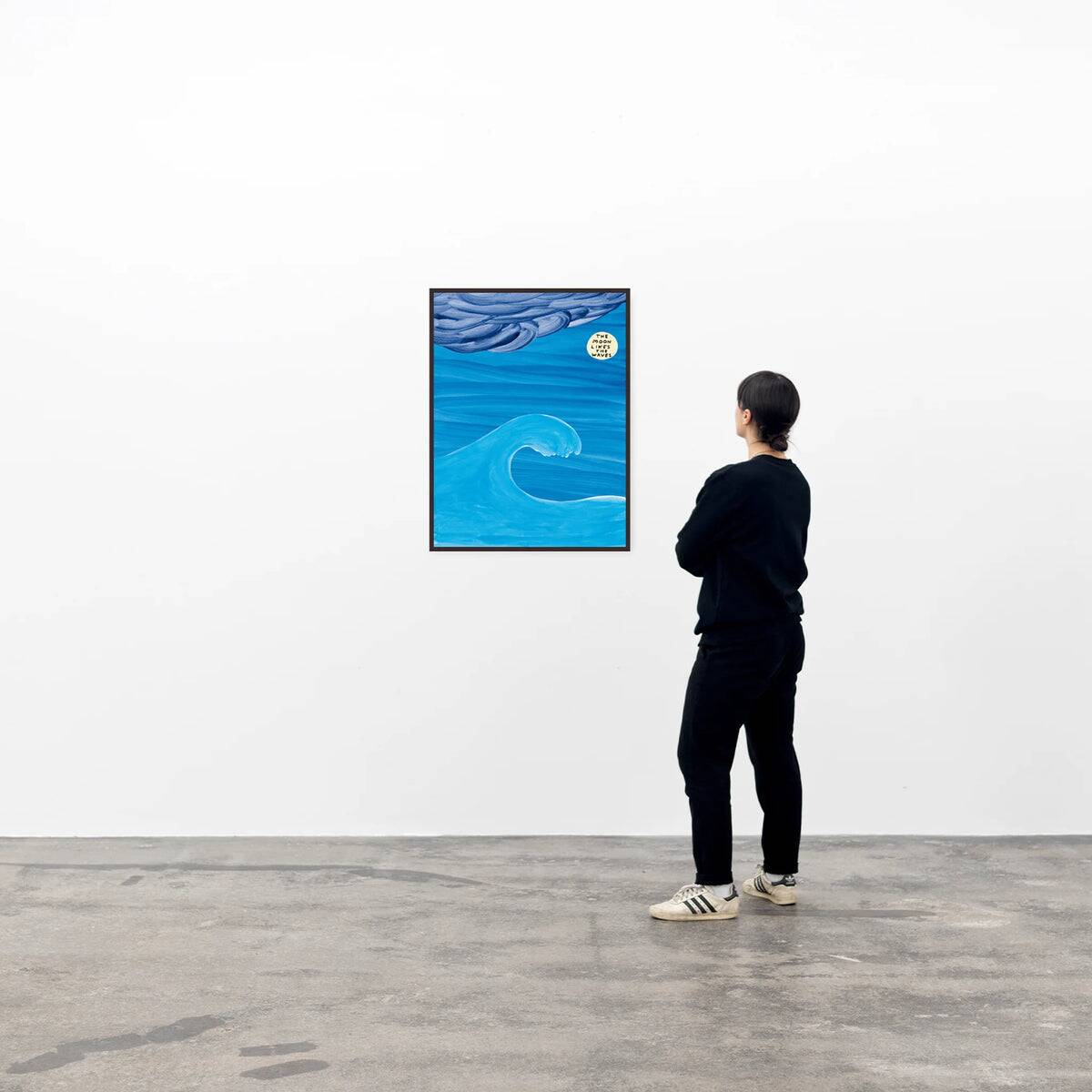 David Shrigley, La Lune, 2024