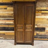 Small antique wardrobe from the early 19th century.