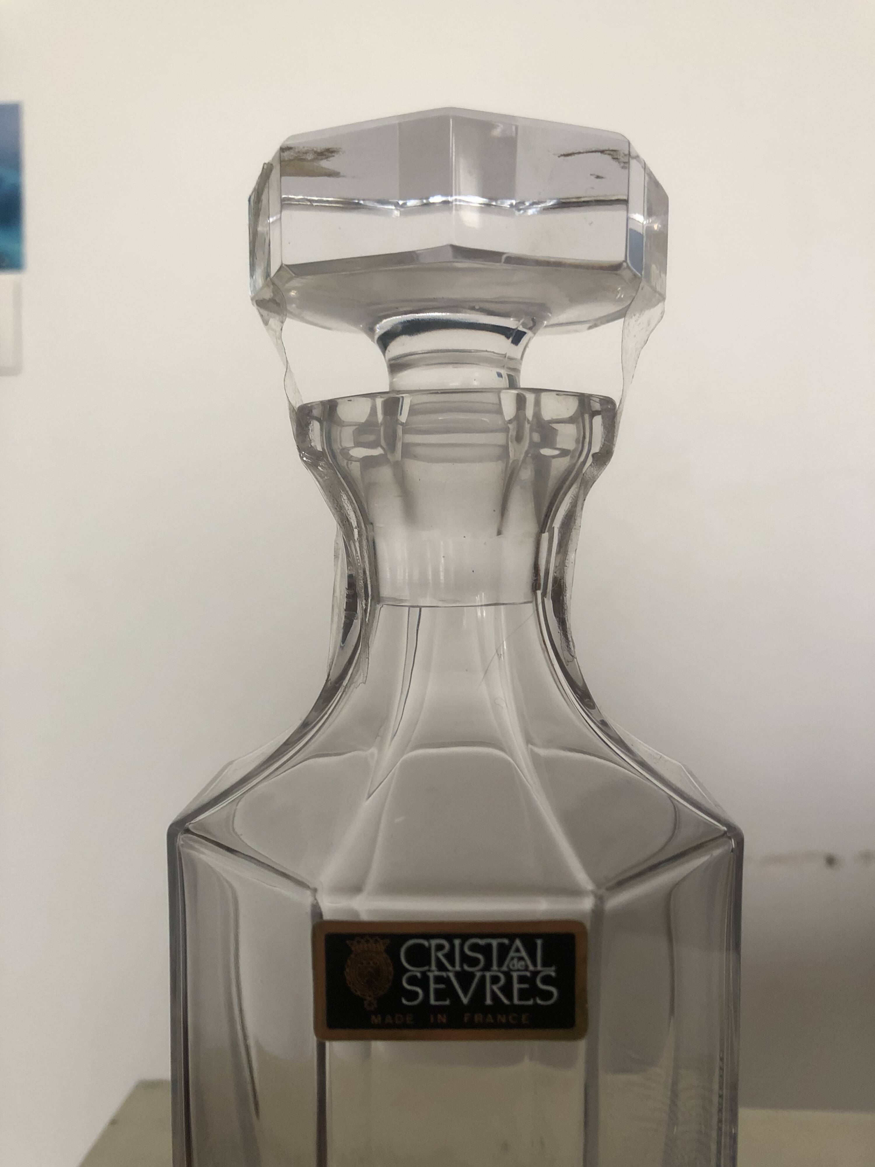 Baccarat crystal carafe