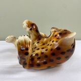 Ceramic leopard