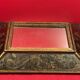 Old Italian mirror, eglomise glass in pareclose, recent central mirror