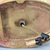 Pair of Gilt Bronze Wall Lamps, Directoire Style, Lucien Gau