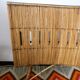 Tiki bar, rattan bar and two stools