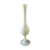White opaline vase 60s