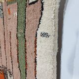 Handmade wool Berber rug 272 X 148 CM