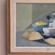 Original Mid Century Swedish Oil On Canvas – Still Life By Bo Arne Irehall (1927–1986) – Vintage & Framed – 40 × 60 Cm (15.7" × 23.6")