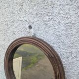 Small round mirror