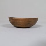 Swedish folk art, unique set of 2 farmer's bowls from the 19th century.