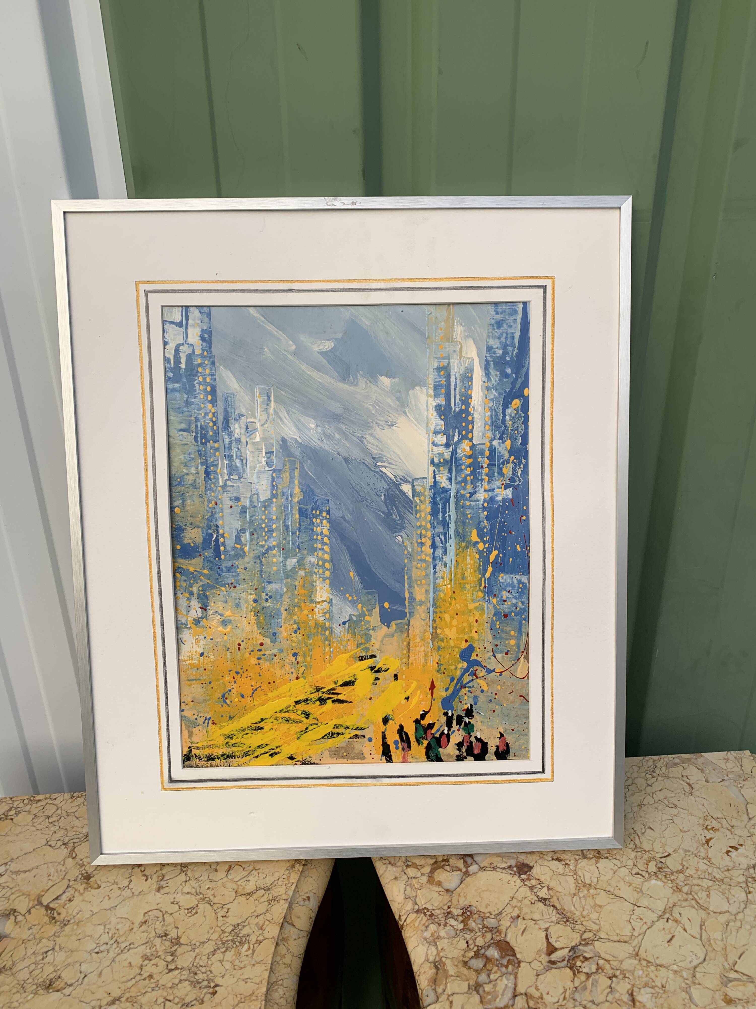 Contemporary abstract painting