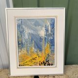 Contemporary abstract painting