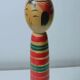 Vintage Japanese Kokeshi doll Naruko signed - Antique turned wood figurine craftsmanship Japan - Collectible item from the Showa period (1926–1989)