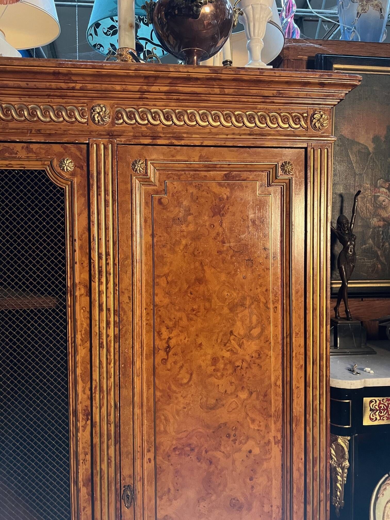 Louis XVI style library.
