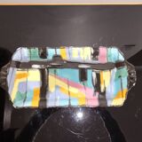 Rectangular art deco dish Longwy Pigalle 1960