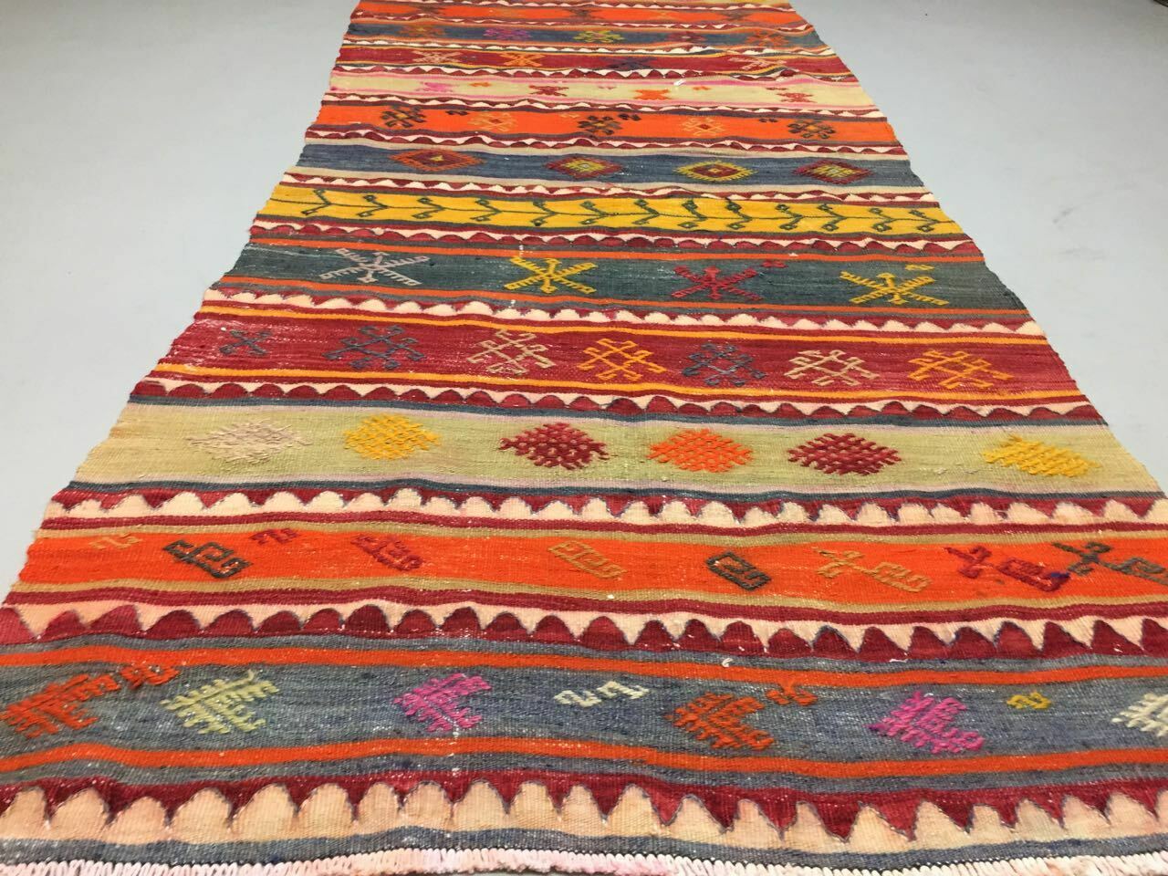 Turkish kilim runner 202x90 cm