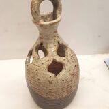1950s sandstone lantern candle holder