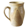 Turned stoneware jug, glazed, signed Hessel, 1970s
