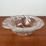 Small vintage bowl from the Eden series in glass by Lars Hellsten for Orrefors, Sweden, 1970s.