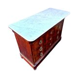 Commode secrétaire XIXème Charles X Restauration