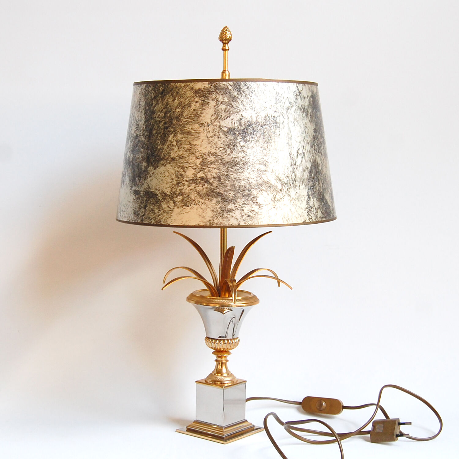 Regency style table lamp - Boulanger s.a. 1970s