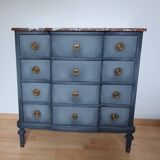 Chest of drawers with marble top