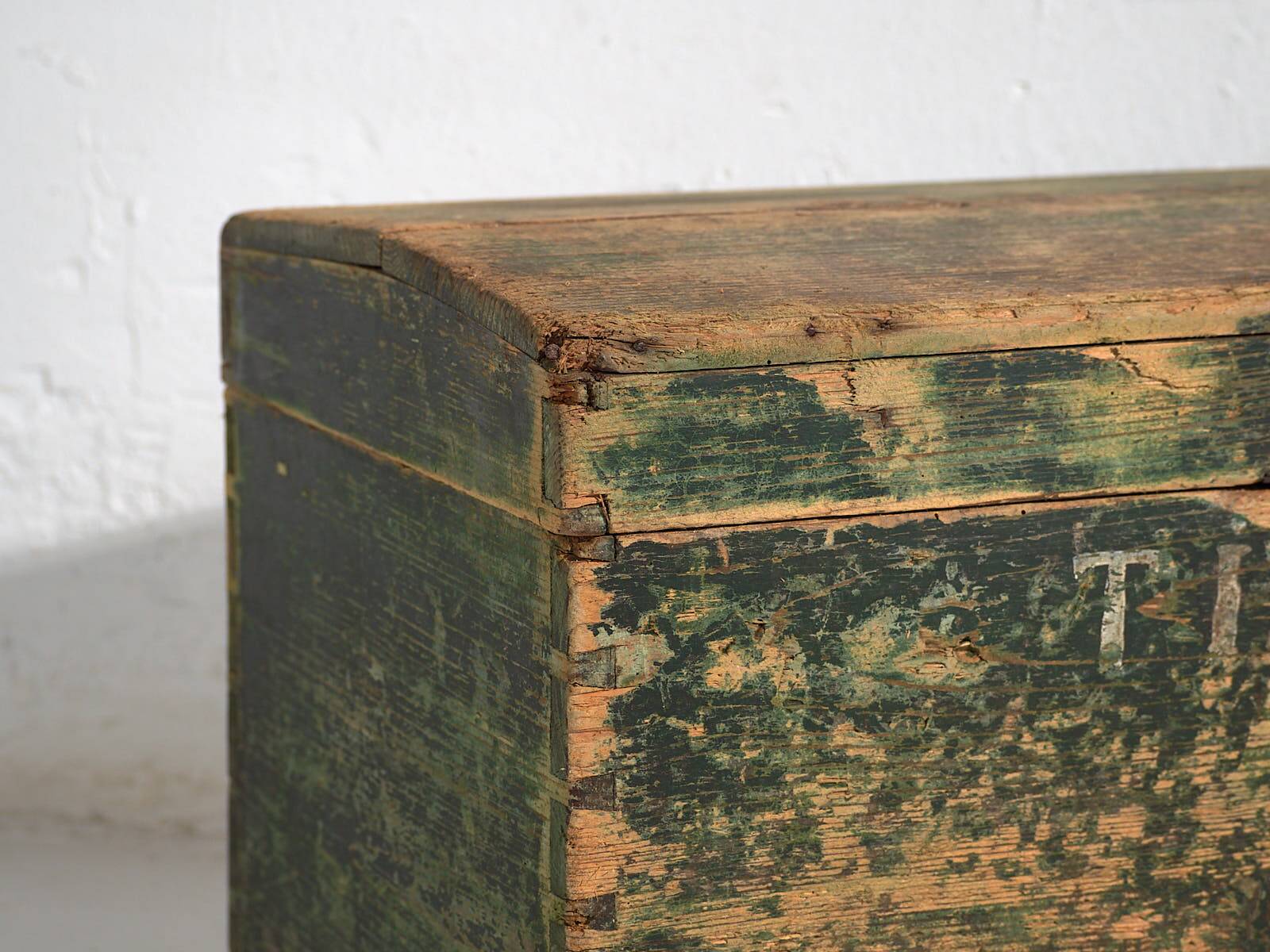 Old green chest (c.1920) #70