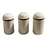 3 sandstone jars