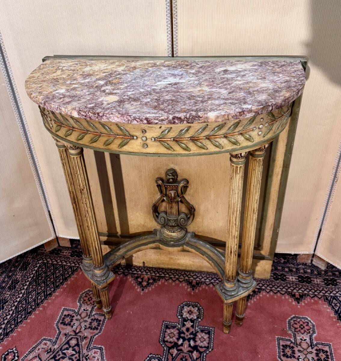 Console de boiserie de style Louis XVI époque XIXeme