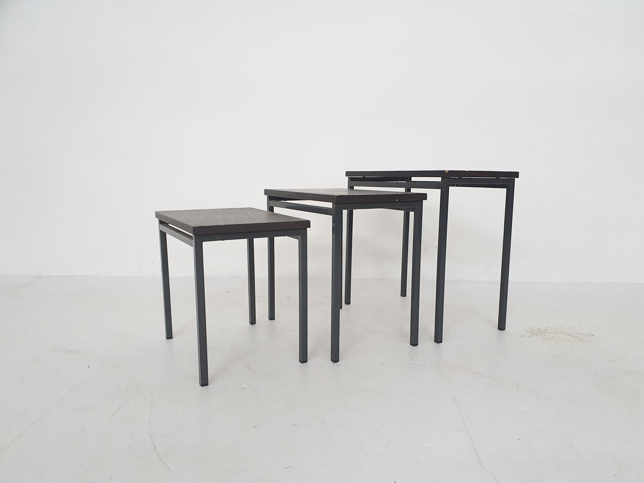 Vintage nesting tables, 1950