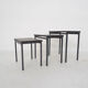 Vintage nesting tables, 1950