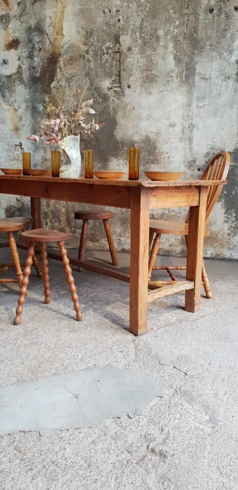 Vintage farmhouse table