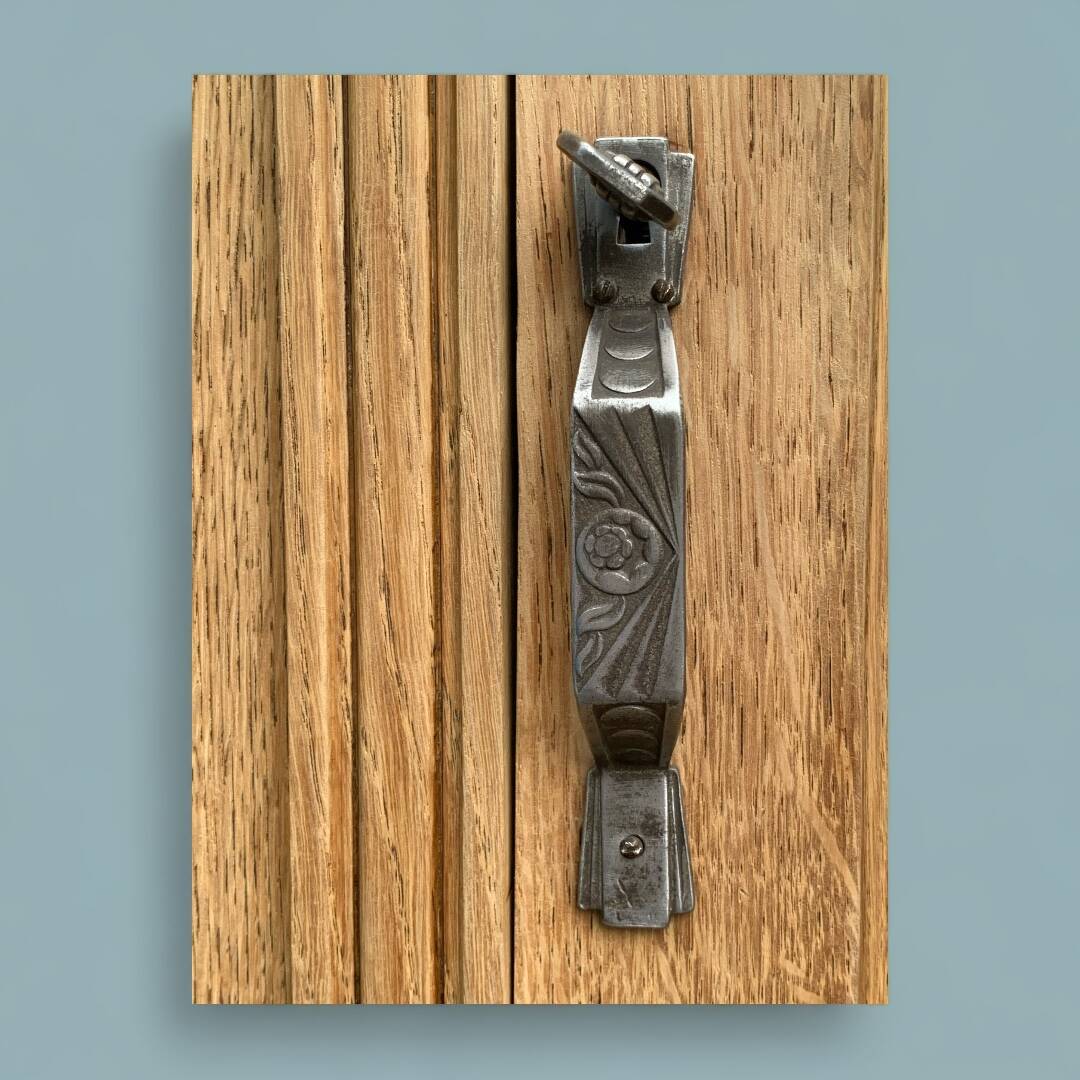 Parisian art deco cabinet in raw wood 1930
