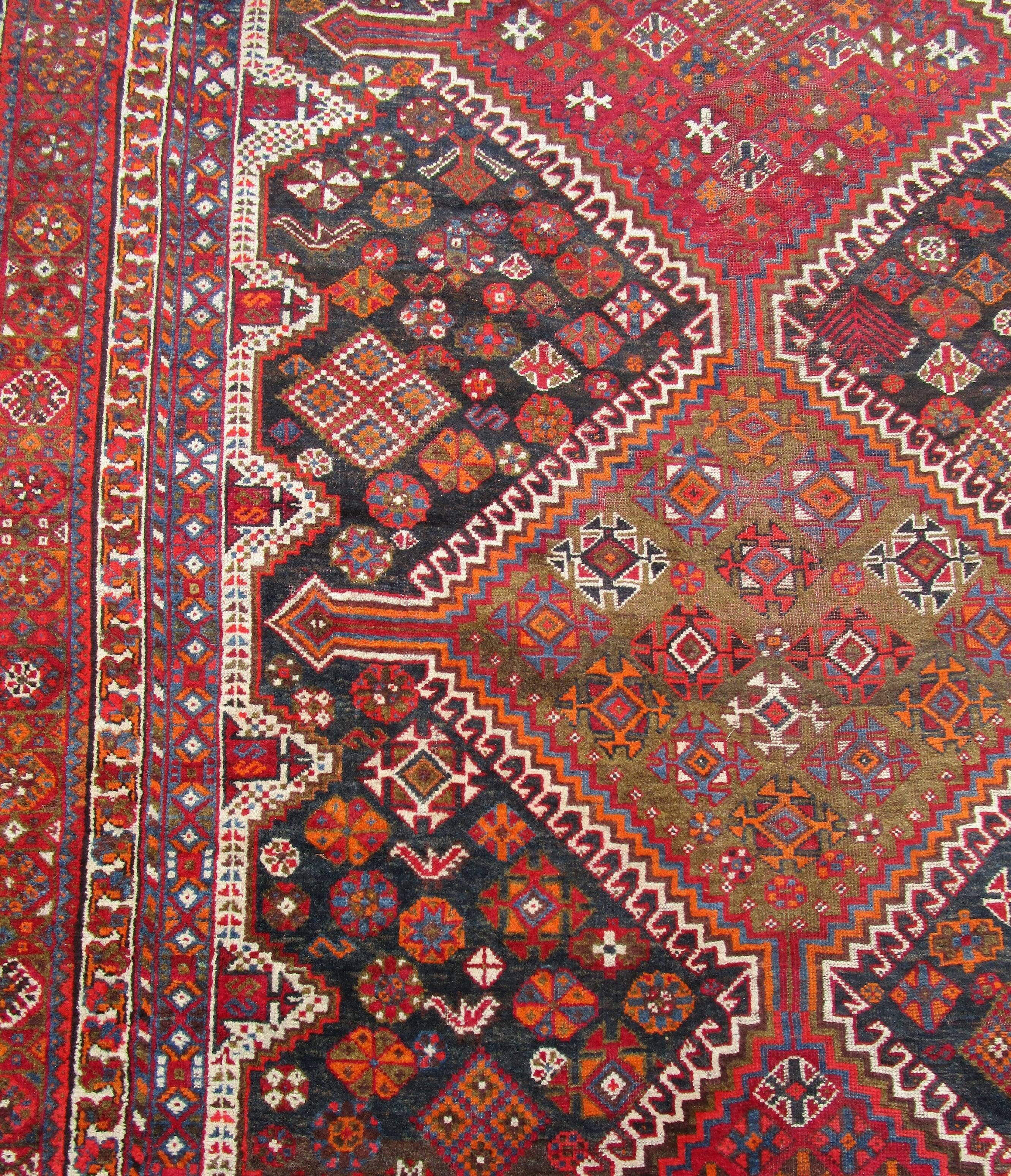 Persian rug vintage wool 300 x 200 cm