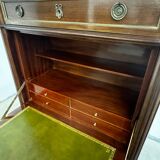 Louis XVI style secretary with marble top