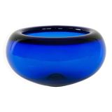 Cobalt bowl, Danish design, 1960s, manufacturer: Holmegaard, designer: Per