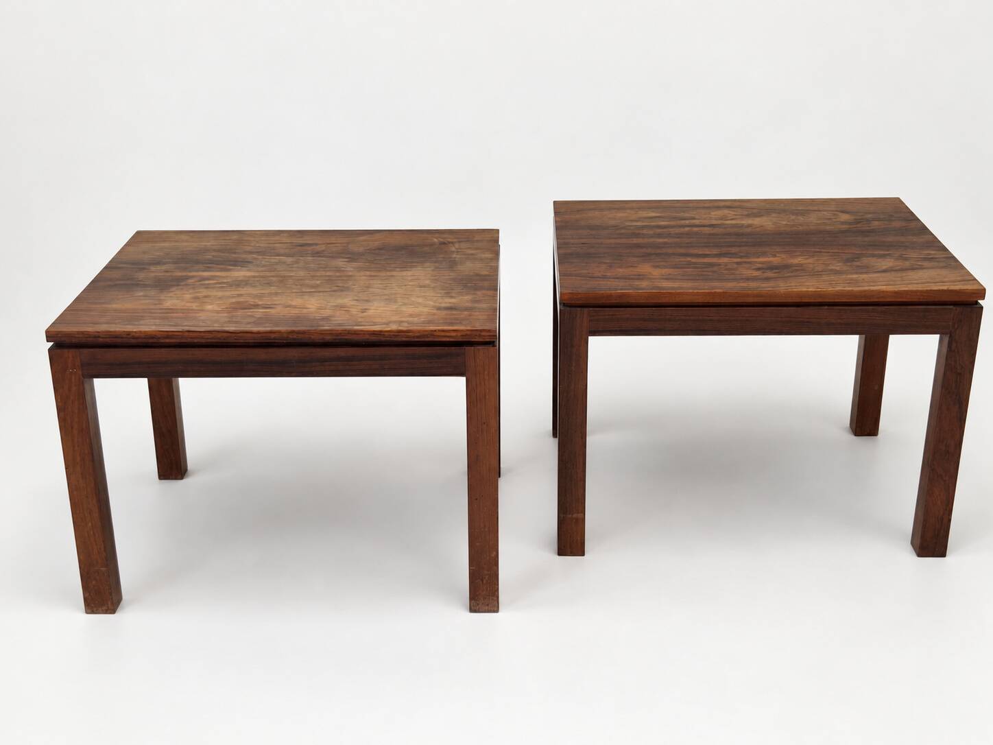 Side tables in rosewood, Denmark, 1960s, set of 2