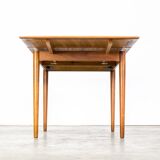 Table dining expandable teak of the 1960s