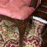 Deux fauteuil cabriolet style Louis XV