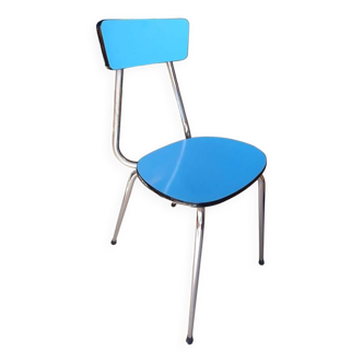 Beautiful blue formica chair