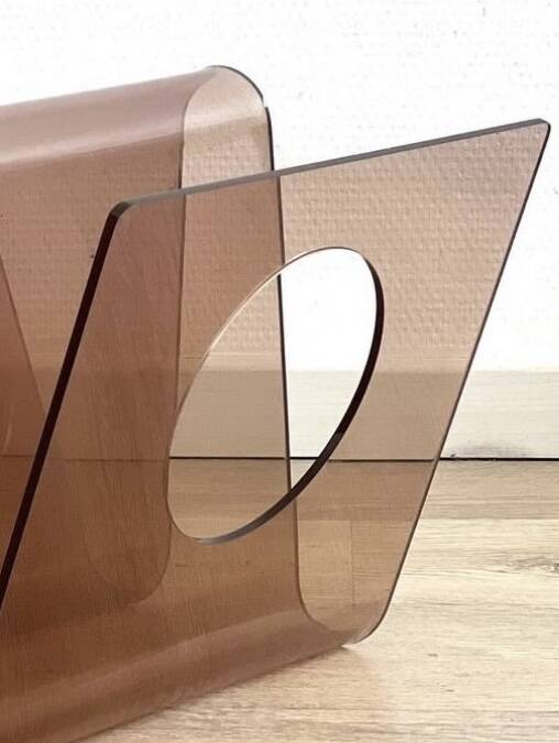 Michel Dumas Pexiglas magazine rack