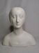 Bust after Laurana in Renaissance style, known as Aragon, patinated plaster, 33 cm.