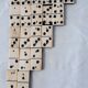 Jeu de dominos ancien