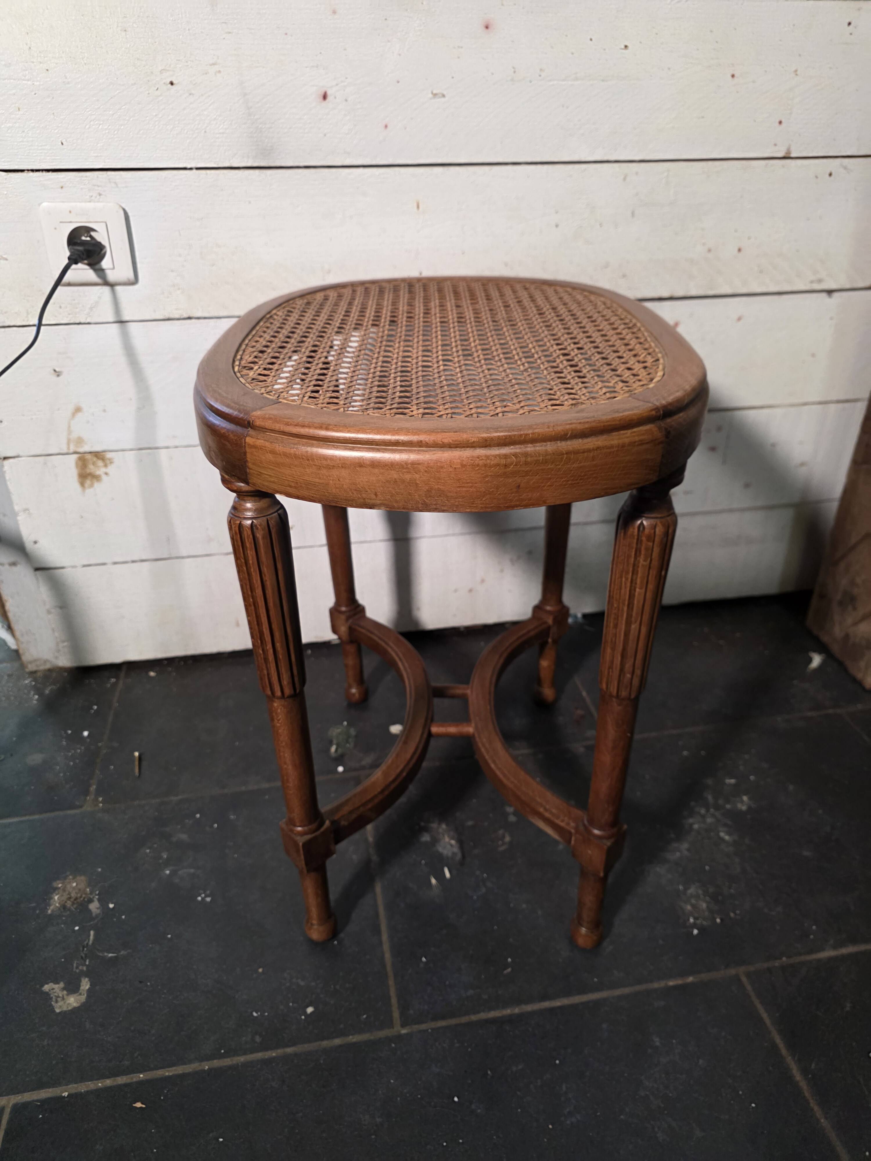 Louis XVI style piano bench