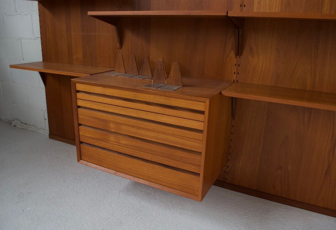 Cado Poul Cadovius teck panelal system 1959