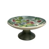 Art Deco, Saint Clément earthenware fruit bowl on foot circa 1930