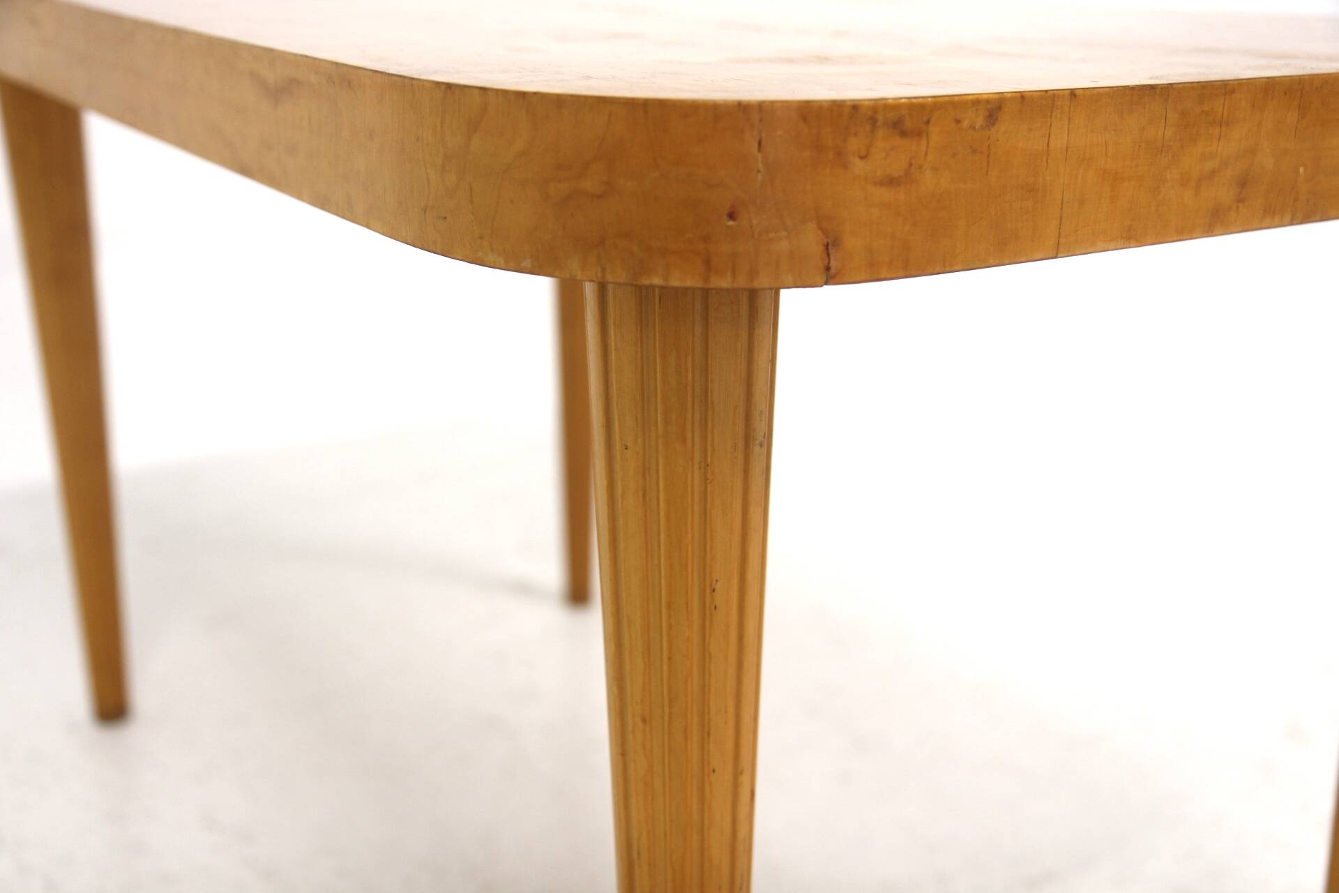 Birch coffee table, Swedish Modern, Sweden, 1940