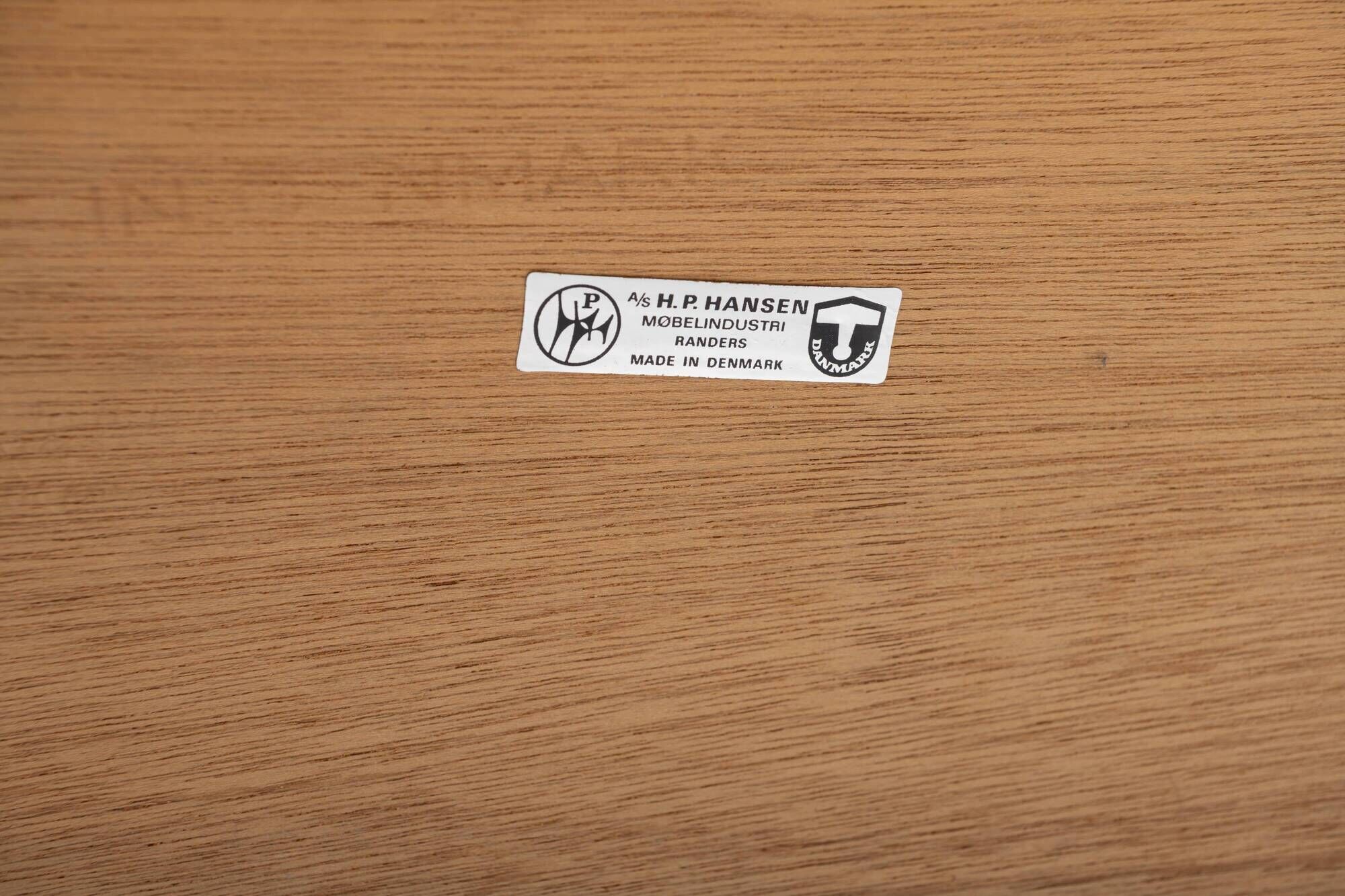 Enfilade danoise de HP Hsansen pour HP Hansen møbelindustri, Danemark 1960