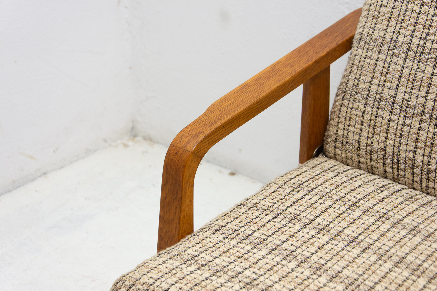 Canapé pliant du milieu du siècle dans le style scandinave, années 1960, Tchécoslovaquie
