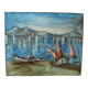 Ticket “Port in the Mediterranean” (La Ciotat?) HSP painting